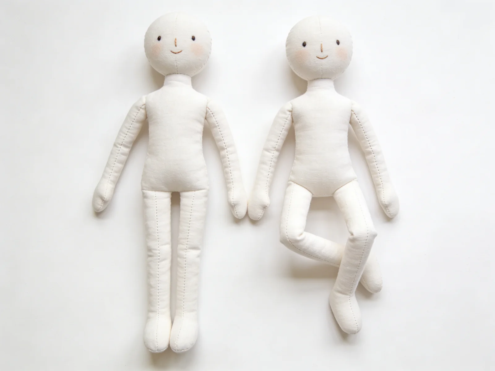 10cm 迷你棉花娃素体